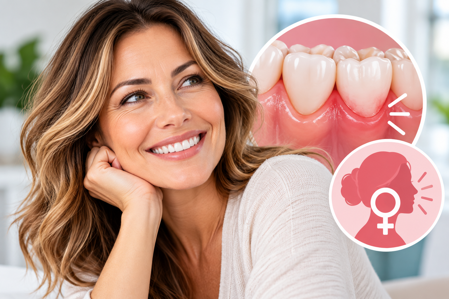Dry mouth, sensitive teeth and changes in your gums may be connected to perimenopause and menopause. Here’s what women should know.